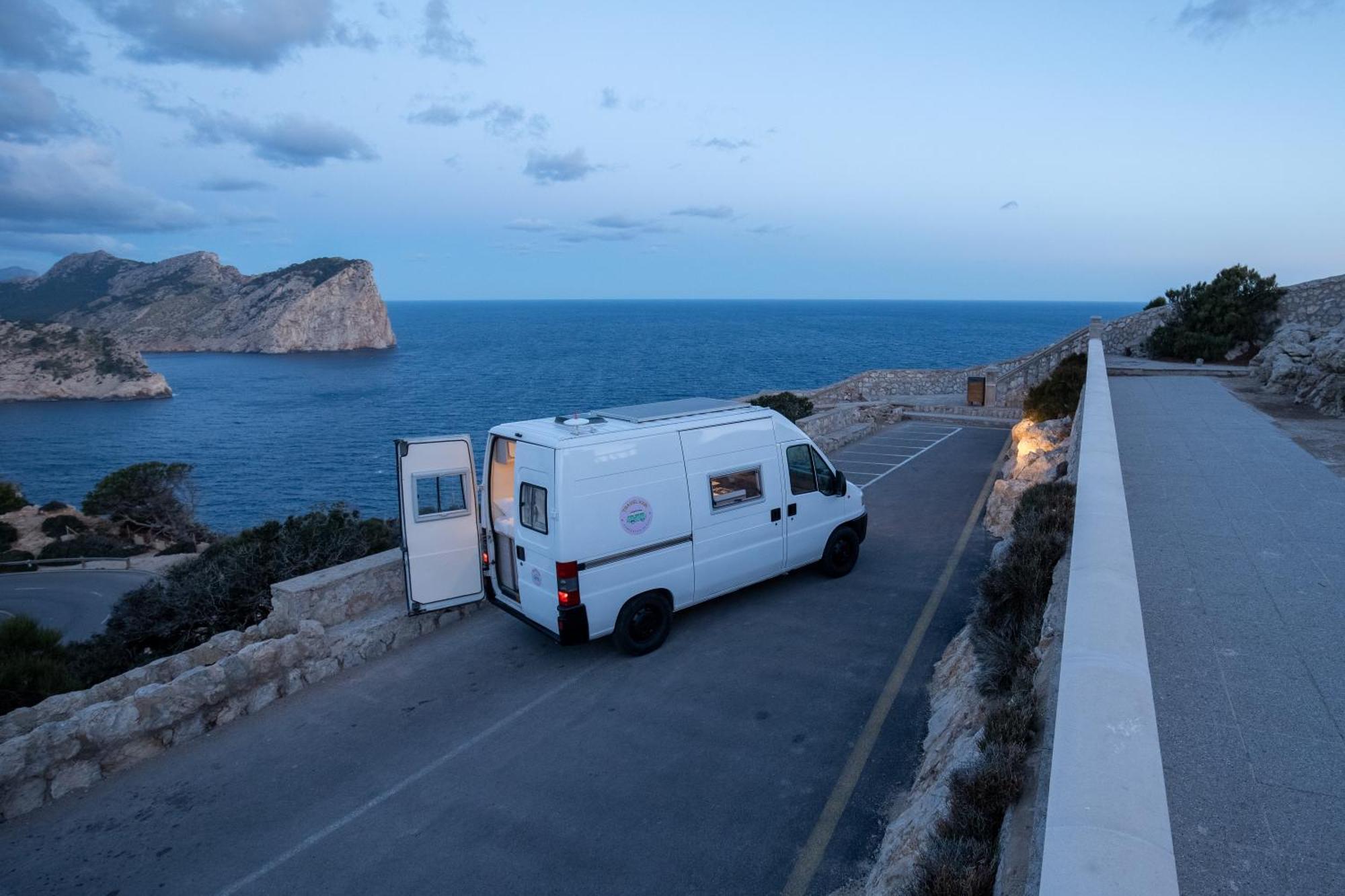 Campsite Beautiful Campervan *