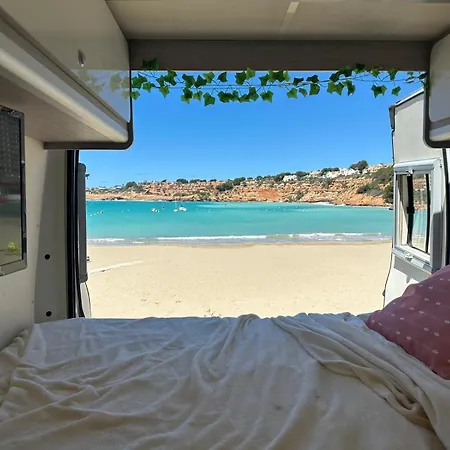 Beautiful Campervan Ses Cadenes Esterno foto